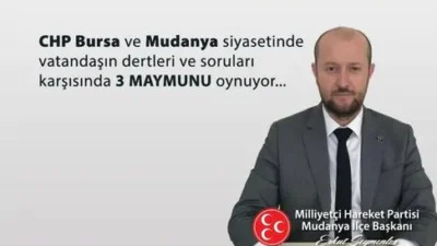 MHP MUDANYA; Bütçe Mudanyalıya mı yarayacak yoksa Tele 1, Halk TV ve KRT ye mi yarayacak?