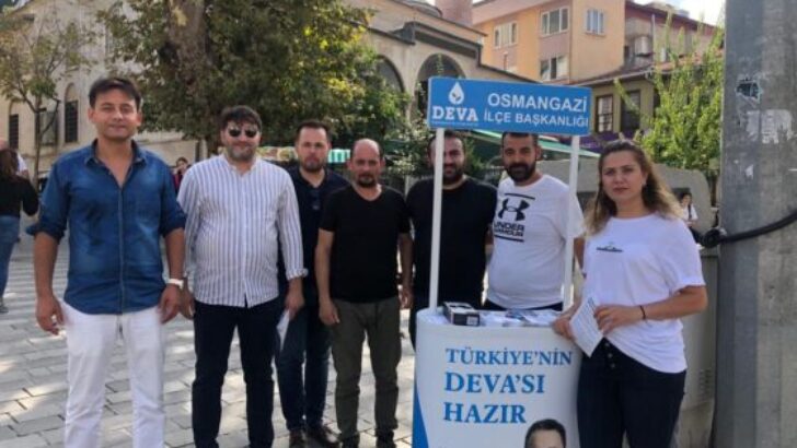 DEVA OSMANGAZİ; DEVA Yarın Seçim Olsa Hazır!