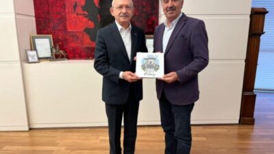 BAŞKAN TÜRKYILMAZ’DAN KEMAL KILIÇDAROĞLU’NU MÜTAREKE ZİYARETİ