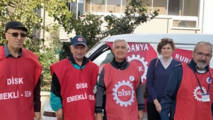 DİSK EMEKLİ SEN MUDANYA’DA