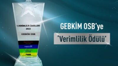 GEBKİM’İN ACİL MÜDAHALE YAZILIMINA BİR ÖDÜL DAHA