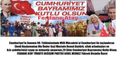 29 Ekim Cumhuriyet Bayramımız Kutlu Olsun