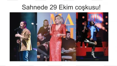 Sahnede 29 Ekim coşkusu!