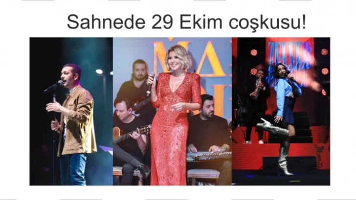 Sahnede 29 Ekim coşkusu!