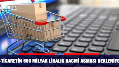 E-ticaretin 2022 yılında 600 milyar liralık hacmi aşması bekleniyor