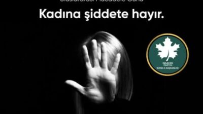 Gelecek Bursa “Kadına Karşı Sıfır Şiddet”