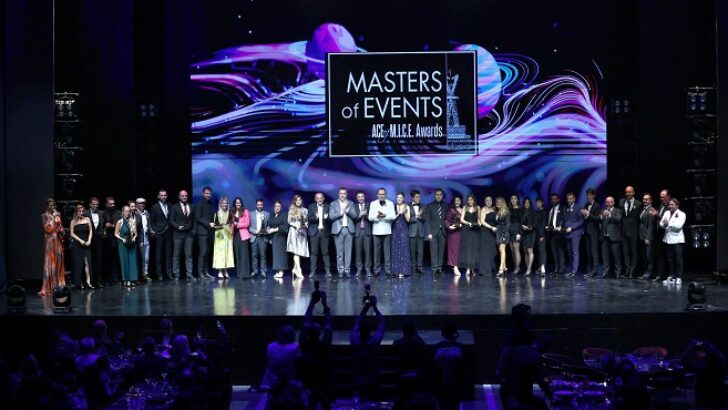 MASTERS OF EVENTS BY ACE OF M.I.C.E. AWARDS 10. YILINDA YİNE SEKTÖR DEVLERİNİ BULUŞTURDU
