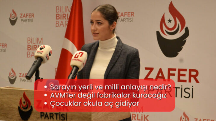 Tunçer: Saray’a sormak istiyoruz. Sizin yerli ve milli anlayışınız nedir?