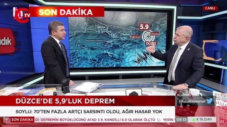 ZAFER PARTİSİ GENEL BAŞKANI PROF. DR. ÜMİT ÖZDAĞ, HALK TV’DE İSMAİL KÜÇÜKKAYA’NIN KONUĞU OLDU