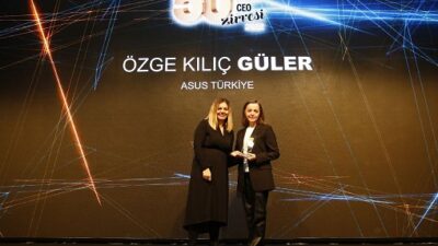 ASUS Türkiye Sistem İş Birimi Ülke Müdürü  Özge Kılıç Güler,  “50 Güçlü Kadın CEO” arasında