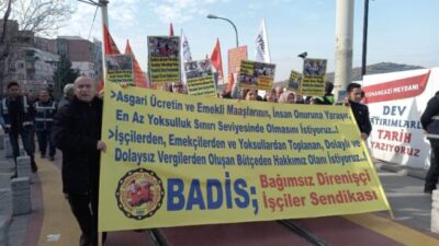 BURSA’DA BADİS ve 4.VARDİYA İŞÇİ DAYANIŞMASI…!!!