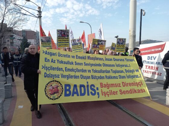 BURSA’DA BADİS ve 4.VARDİYA İŞÇİ DAYANIŞMASI…!!!