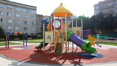 Çitlenbik Parkı  çocukların eğlence merkezi oldu