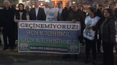 Seçim bütçesi değil, geçim bütçesi