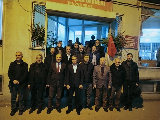 Saadet Partisinden Bursa Keşanlılar Derneğini ziyaret