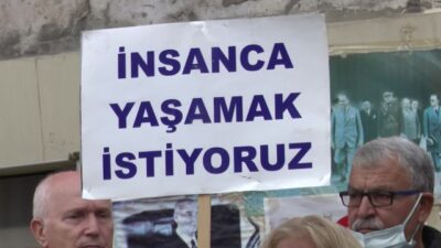 İnsanca yaşamak istiyoruz