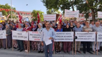 KARACABEY HÜRRİYET; “Bizlere Reva Görülen Zulmün Bitirilmesini İstiyoruz!”