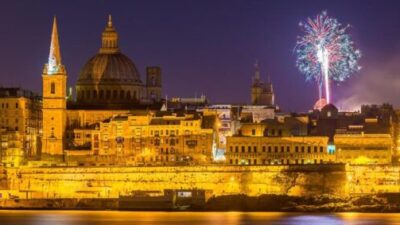 Yeni yıla Malta’da girenler, çok özel etkinliklere katılıyor
