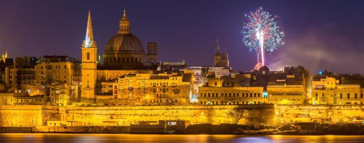 Yeni yıla Malta’da girenler, çok özel etkinliklere katılıyor