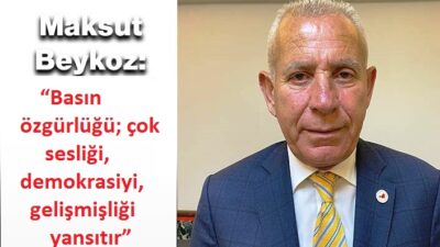 “Basın özgürlüğü; çok sesliği, demokrasiyi, gelişmişliği yansıtır”