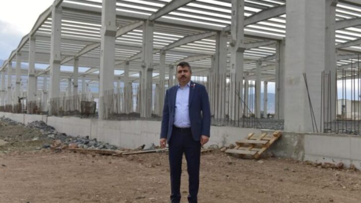 YILDIRIM LOJİSTİK MERKEZİ’NDE YOL YARILANDI