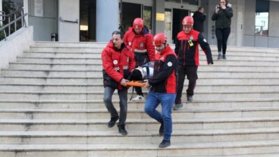 GÜRSU BELEDİYESİ’NDE GERÇEĞİ ARATMAYAN TATBİKAT