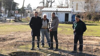 GÜRSU KAZIKLIKÖY MAHALLESİ’NE FUTBOL SAHASI