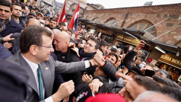 İMAMOĞLU BURSA’DA: MİLLETİMİZİN HAKKINI VE İRADESİNİ ASLA YEDİRMEM
