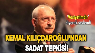 SADAT’a hodri meydan… “Güya beni tehdit ediyorlar”