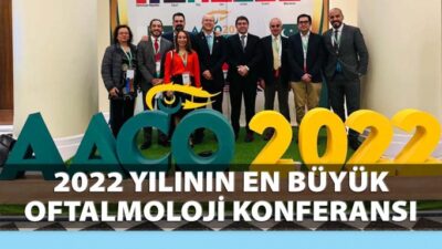 2022 YILININ EN BÜYÜK OFTALMOLOJİ KONGRESİNDE TÜRKİYE’Yİ TEMSİL EDEN PROF. DR. NUR ACAR GÖÇGİL:  CERRAHİ TECRÜBEMİZ ULUSLARARASI SEVİYEDE