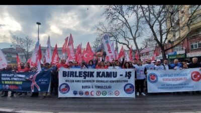 Birleşik Kamu-İş Konfederasyonu Bursa; Vali Suç İşliyor!