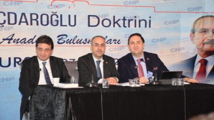 Akdoğan ve Emre, Bursa’da Kılıçdaroğlu doktrinini anlattı