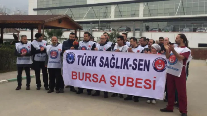 TÜRK SAĞLIK SEN BURSA; ENFLASYON FARKI ZAM DEĞİLDİR, EK ZAM VE REFAH PAYI KAÇINILMAZDIR!