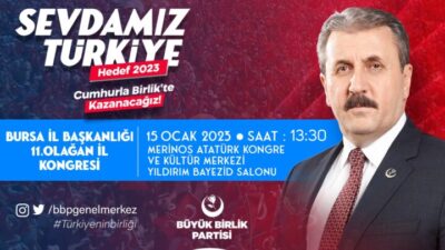 Büyük Birlik Partisi Her Zaman Mazlumun Yanında Zalimin Karşısında Oldu!