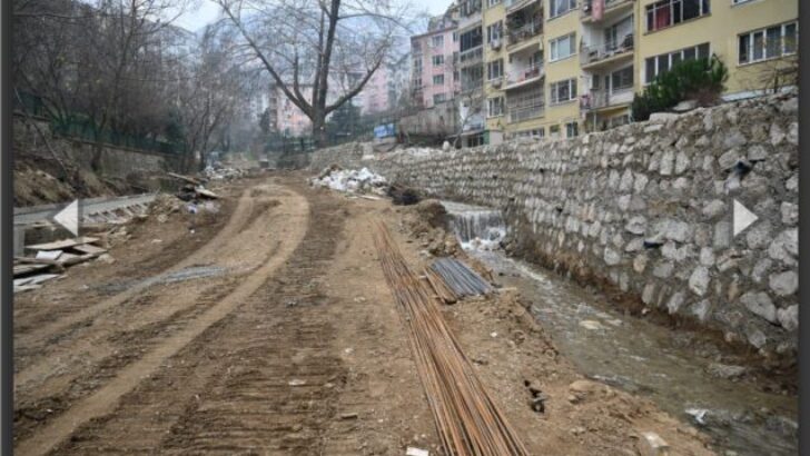 Gökdere daha güvenli ve estetik hale geliyor