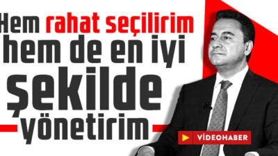 Babacan: Rahat seçilirim