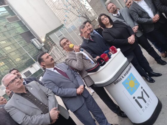 Yüksel Ceylan; Biz İYİ Parti olarak mutlaka Bursa’da 1’nci parti çıkmalıyız! Ben bunun için aday oldum!