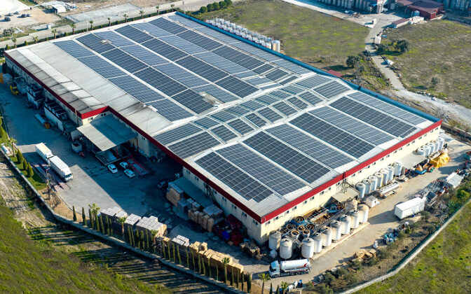 Bir fabrika daha CW Enerji panelleri ile donatıldı