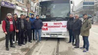 Demokrat İnegöl’den Hatay’a Yardım Eli!