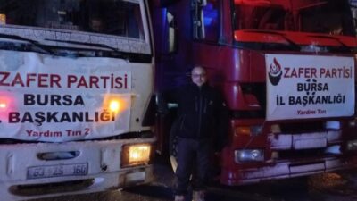 ZAFER BURSA; “Kiraladığımız İş Makinalarımızı Deprem Bölgesine Yönlendirdik!”