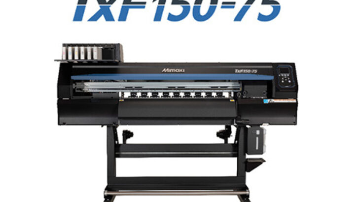 Mimaki’nin yeni TxF150-75 DTF baskı makinesi yeni bir segment yaratıyor