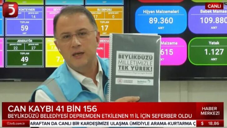 “DAHA DİRENÇLİ BİR BEYLİKDÜZÜ İÇİN ÇALIŞIYORUZ”