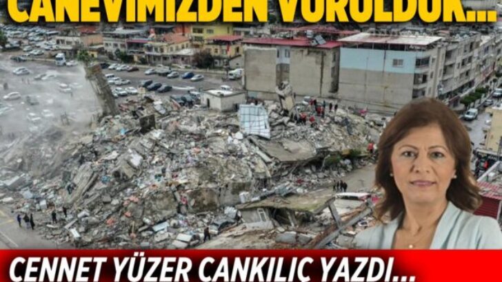 Bursalı Gazeteci Cennet Cankılıç Deprem Bölgesinde! “Şimdi Oralara Gidip Görme, Yaraları Sarma Zamanı!”