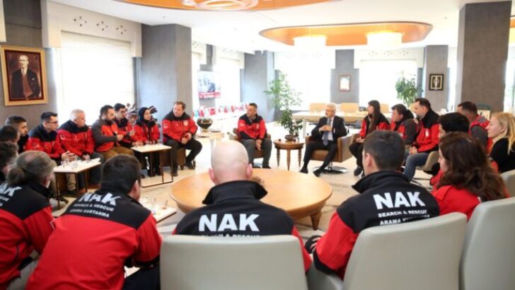 Bursa’ya dönen NAK ekipleri çalışmalarını anlattı