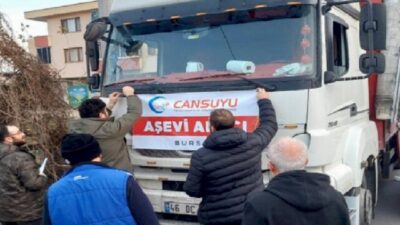 Saadet Bursa’dan deprem bölgesine günlük 15 bin kişilik aşevi
