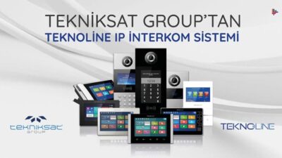 TEKNİKSAT GROUP’TAN TEKNOLINE IP INTERKOM SİSTEMİ