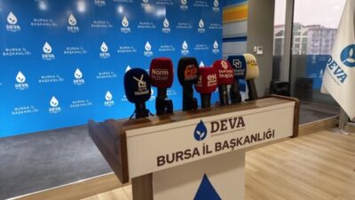 DEVA Bursa’da Vekaletten İl Başkanı Ataması…