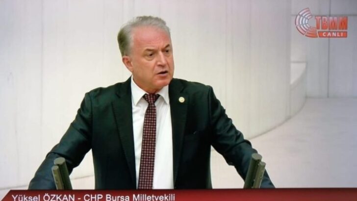 CHP’li Yüksel Özkan; YANDAŞ FİRMALARA BALLI İHALELER