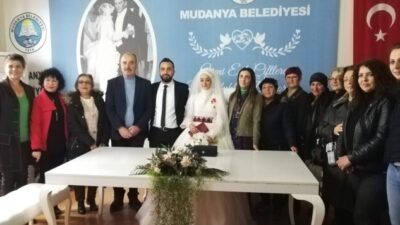 Mudanya’nın Güçlü Kadınları Depremzedeleri Nikah Masasında Buluşturdu!