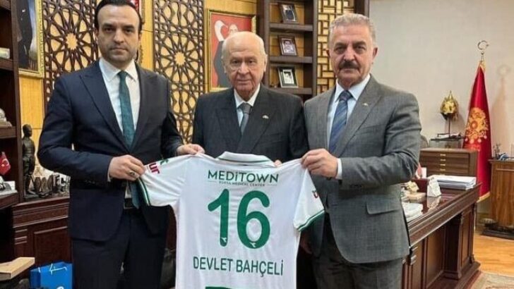 Bursaspor’a Verilen Rekor Cezaya Karşı Şehrin Markasına MHP Genel Merkez’den Büyük Destek!